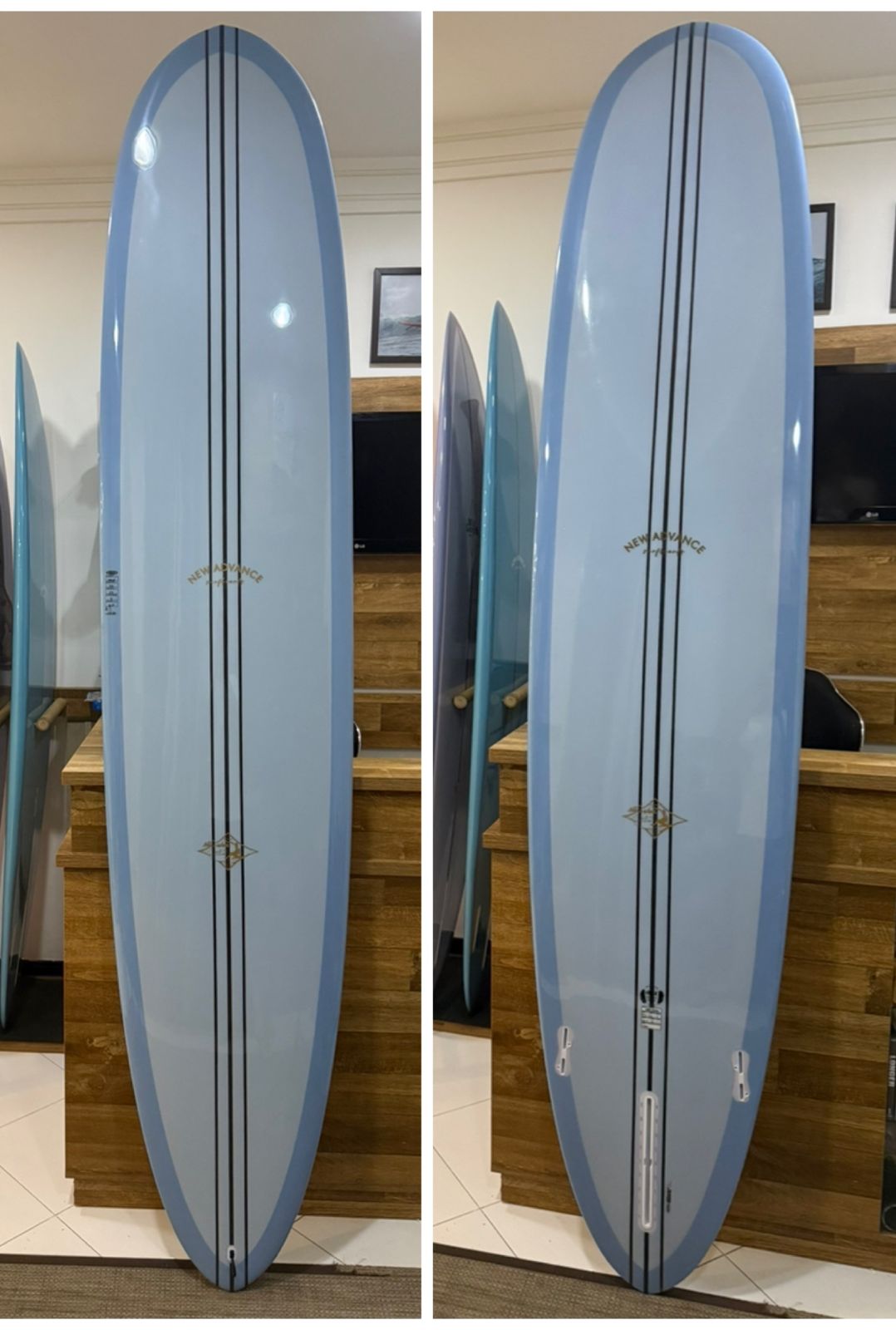 Chloé model 9'0'' Neco Carbone